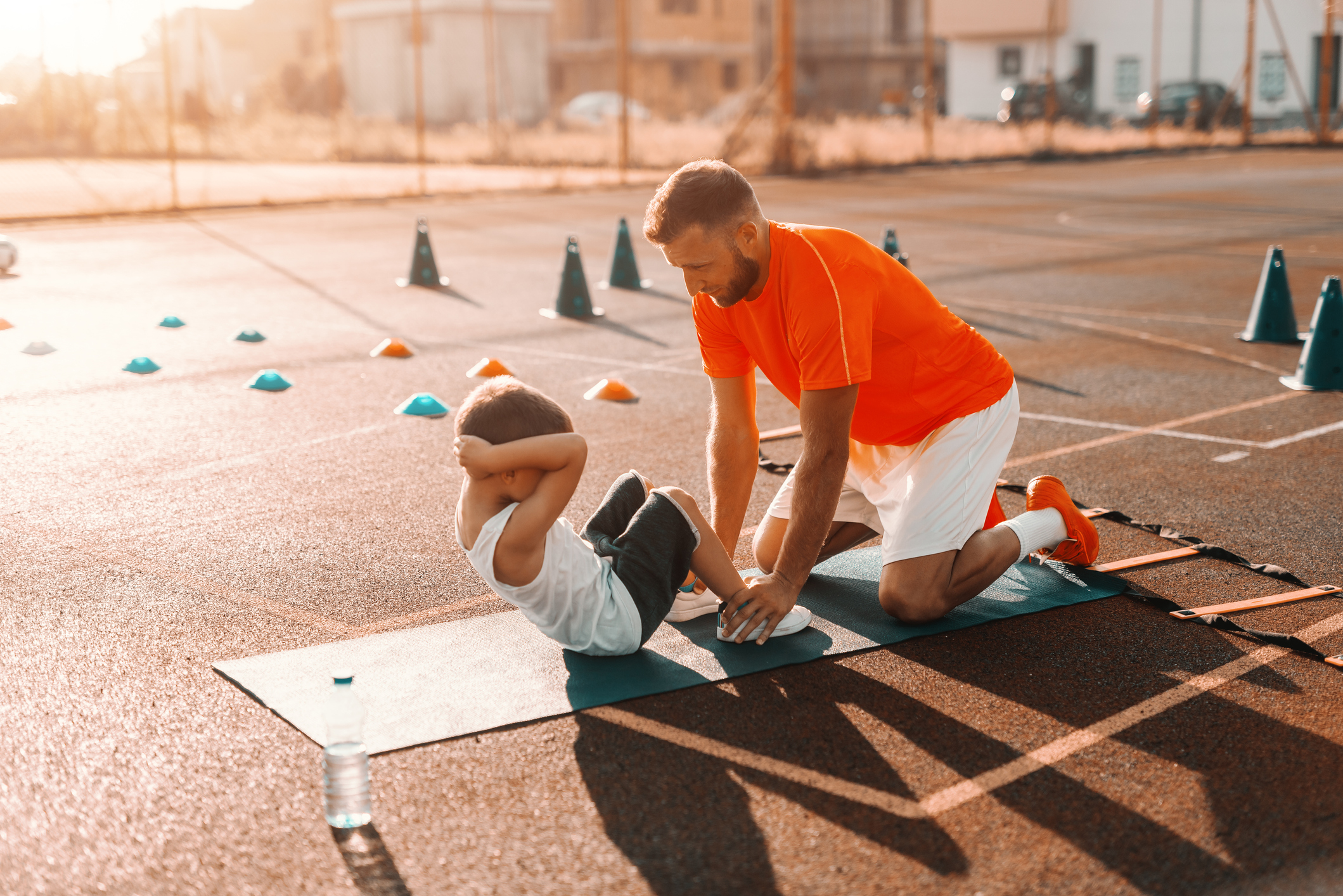 Fitness Ubungen Mit Kindern So Geht S Richtig Achilles Running