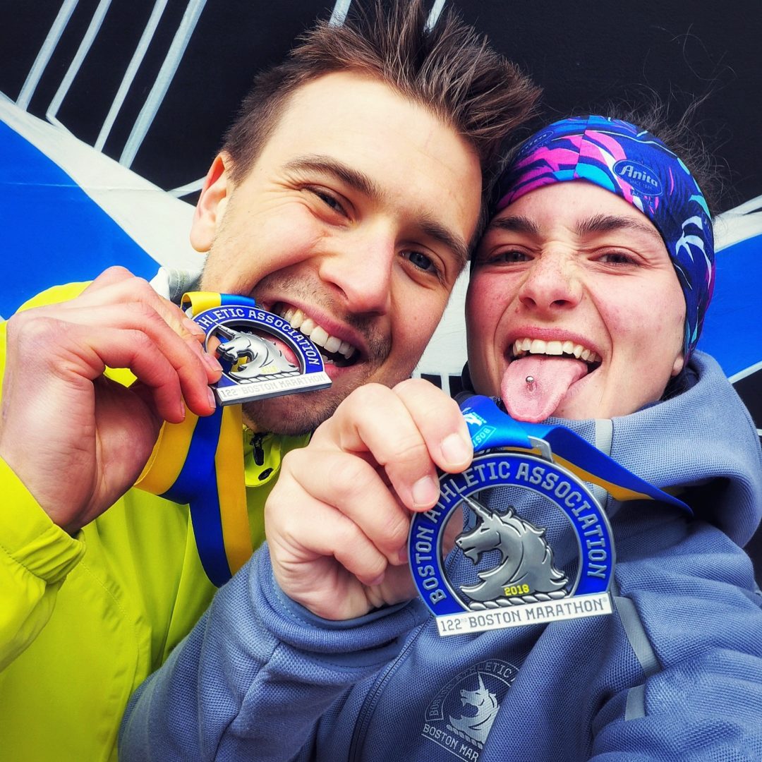 Redakteurin Susi war beim Boston Marathon