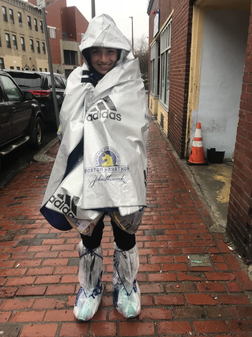 Redakteurin Susi war beim Boston Marathon