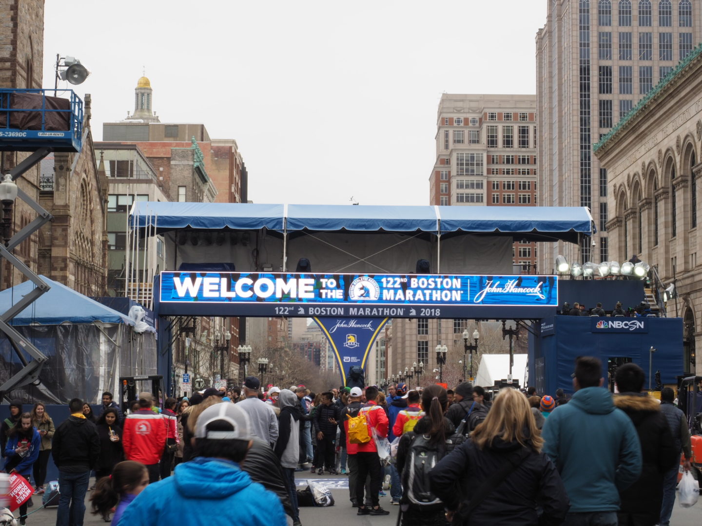 Redakteurin Susi war beim Boston Marathon