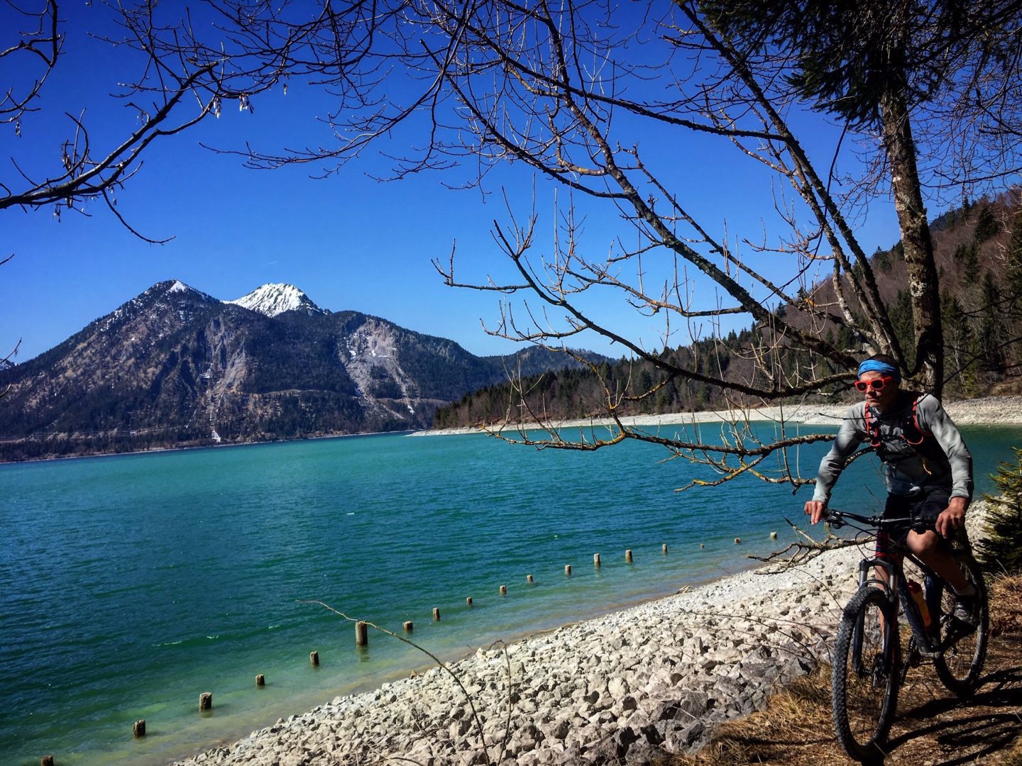 Tim Wortmann auf dem Fahrrad