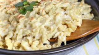 Käsespätzle sind lecker und schnell gemacht