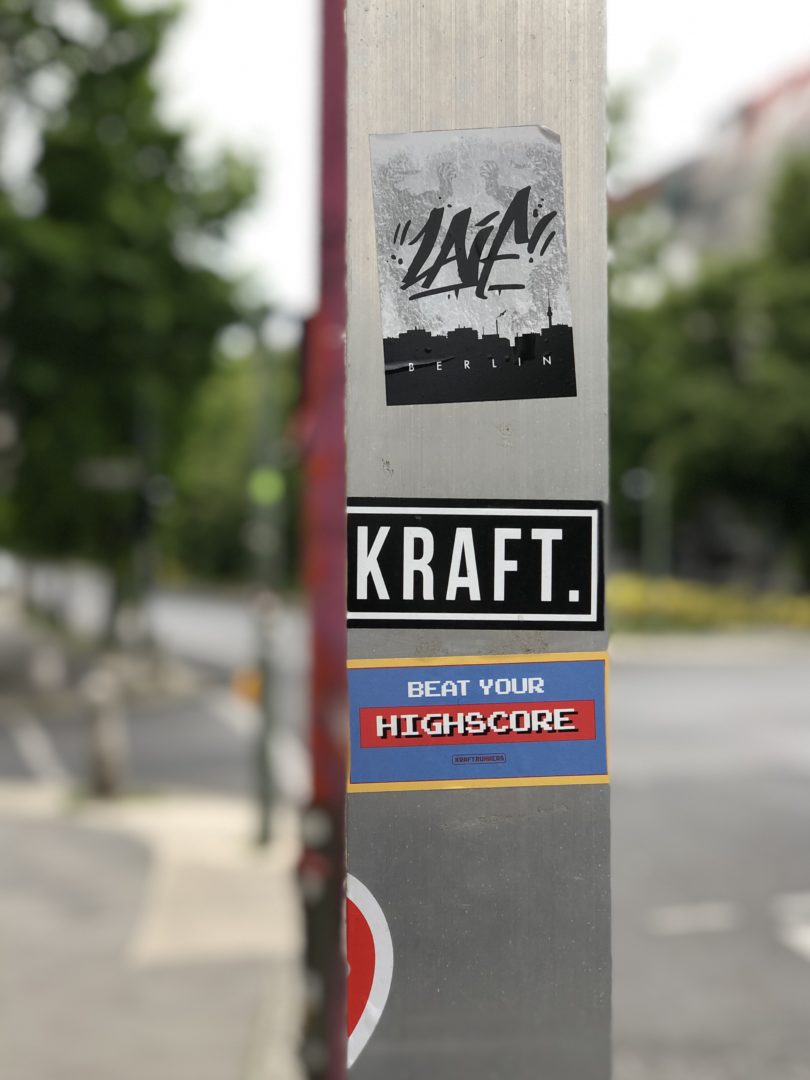 Die Kraft Runners haben ihren eigenen Slogan