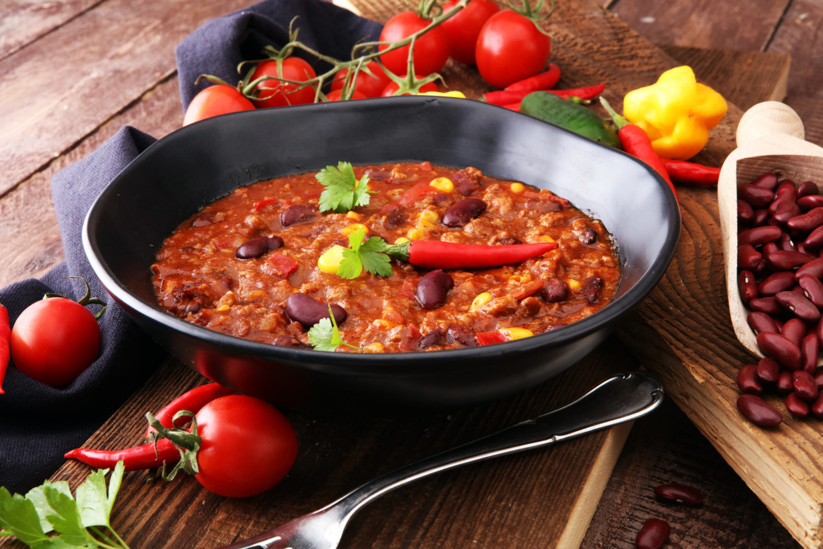 veganes Chili Sin Carne