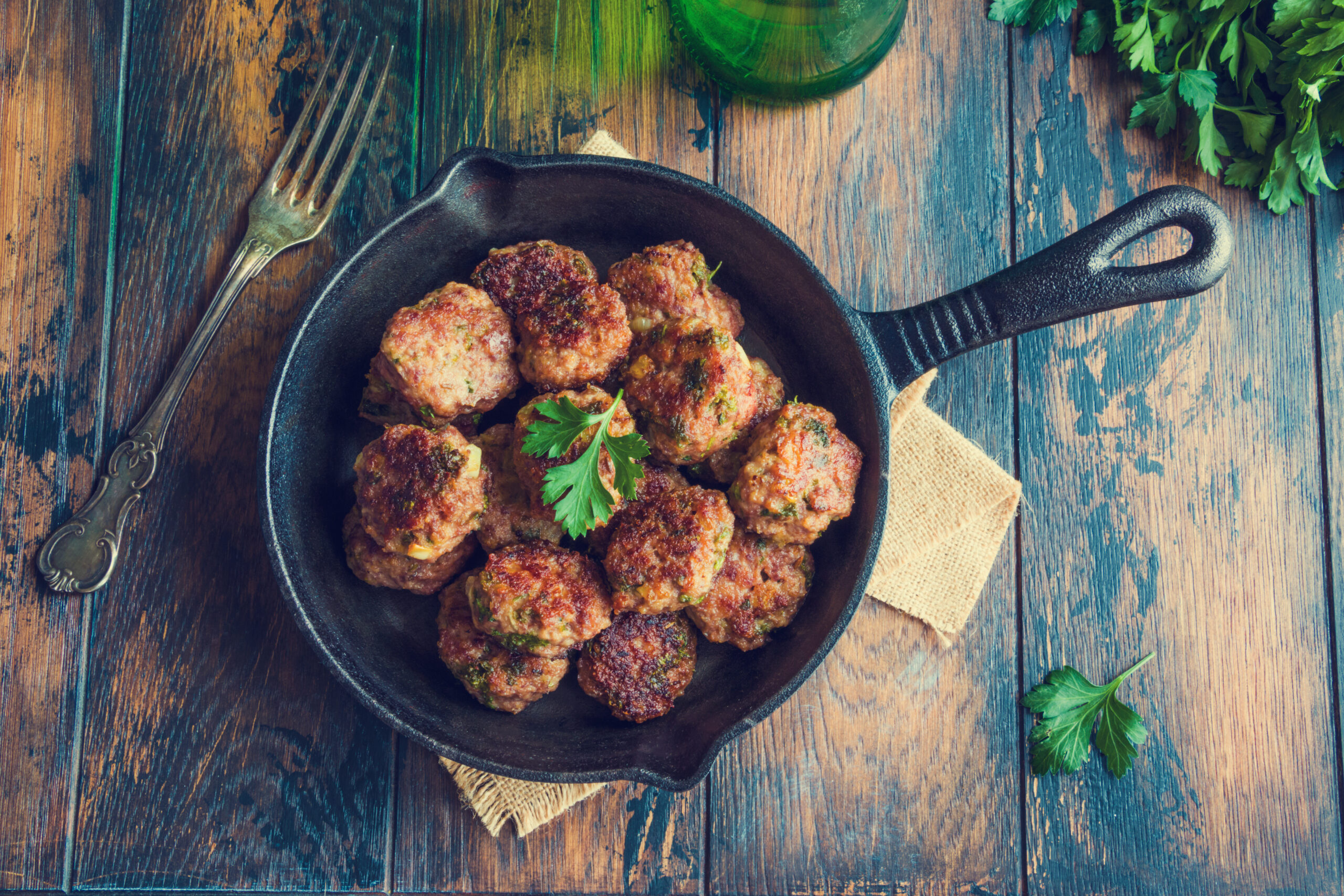 Rezept für einfache und knusprige Veggie-Frikadellen - Achilles Running